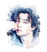 Jimin  Bts 7 Kader Tablo Ahşap Poster Dekoratif Kod2739