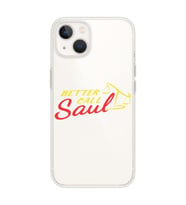 Iphone 14 PLUS Uyumlu Better Call Saul Tasarımlı Şeffaf Telefon Kılıfı