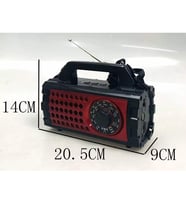 Everton Rt-824 Fener+Bluetooth Özellikli Şarjlı Radyo Müzik Çalar Fm/Bt/Usb