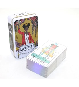 Modern Witch Metal Kutulu Tarot Kartı Alk2769
