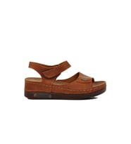 Ayakmod Taba  Kadın Düz Sandalet 07-109RR Z (Taba)