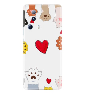 Xiaomi Mi 13 Lite Kılıf Resimli Desenli Silikon Platinium Series Kedilerin Aşkı 1903