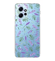PrintiFy Xiaomi Redmi Note 12 4G ile Uyumlu Water Color 3  Kamera Korumalı Şeffaf  Kılıf