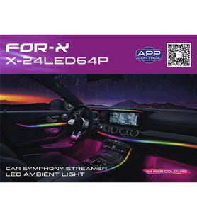 FOR-X X-LED64 İÇ AMBİYANS AYDINLATMA SETİ