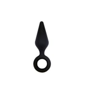 LilituShop 8,7 cm Halkalı Silikon  Tıkaç (Plug)