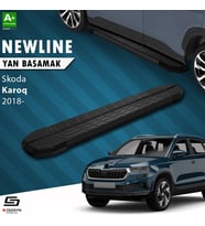 S-Dizayn Skoda Karoq NewLine Siyah Yan Basamak 173 Cm 2018 Üzeri A+ Kalite