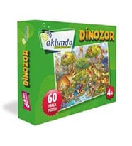 60 Parça Puzzle - Dinozor