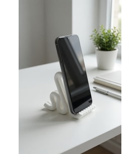 MYCRAFT3D Dalgalı Tasarım Telefon ve Tablet Standı – Masaüstü Telefon Tutucu