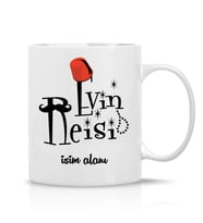 Kişiye Özel İsimli Evin Reisi Tasarım Kahve Çay Kupa Bardak-K5012