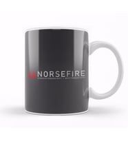 Red Norsefire V For Vendetta Kupa Bardak Porselen