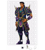 Metin2 Guerreiro Puzzle 240 Parça Yapboz