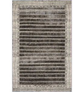 Eliana Home Baskılı, Yıkanabilir Kaymaz Taban Salon Halısı LNA1756 100x150 cm (Kahverengi)