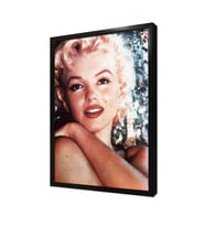 Marilyn Monroe Kırmızı Rujuyla Çerçeveli Mdf Tablo