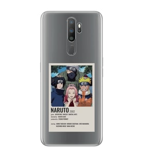 Oppo A5 2020 / A9 2020 Uyumlu Naruto Anime Desenli Şeffaf Telefon Kılıfı