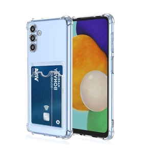 Samsung Galaxy A26 Kılıf Kart Şeffaf Silikon - Şeffaf