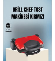 2000W Tost ve Izgara Makinesi – Granite/Teflon Plaka Seçenekli - Lisinya