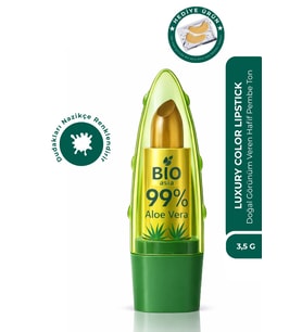 Bio Asia Aloe Vera Lip Stick Pembe, Nemlendirici Dudak Bakımı