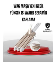 Ayarlanabilir Isı Ayarıyla Profesyonel Bukle Maşası – Hızlı ve Nazik Şekillendirme