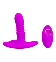 OdinsShop USB Şarjlı Uzaktan Kumandalı 12 Titreşim & 3 İleri Geri Hareketli Vibratör