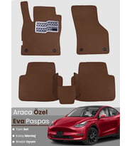TESLA MODEL Y (2019-2024) Uyumlu EVA Paspas Tam Set–Oto Paspas,Araca Özel,Kolay Montaj
