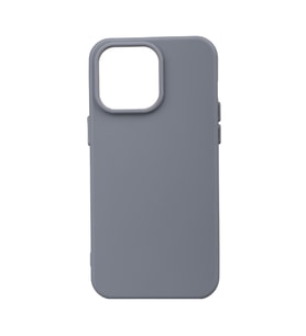Apple iPhone 15 Pro Max Uyumlu Kılıf Zore Biye Silikon (Gri)