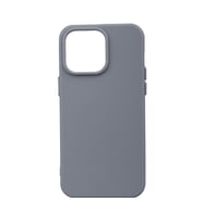 Apple iPhone 15 Pro Max Uyumlu Kılıf Zore Biye Silikon (Gri)