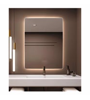 75x105 cm Ledli Ayna Banyo Aynası Dekoratif Ayna Boy Ayna Salon Duvar Ayna