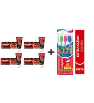 Colgate Optic White Kahve, Çay  Kullanan Için Diş Macun 125ML 4 Ad + Extra Clean Diş Fırçası3lü