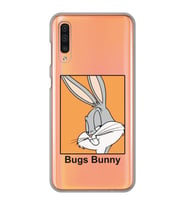 Samsung Galaxy A50 - A30S - A50S Uyumlu Bugs Bunny Tasarımlı Şeffaf Telefon Kılıfı