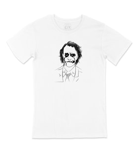 Joker Yaralı Yüz Tişört