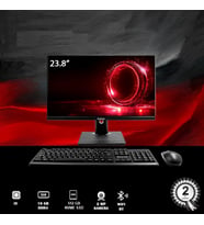 SUNCOM Pro Plus SCA-1112-V2 i5-6500T 8GB 256GB SSD 23.8 Siyah DOS AIO PC Pivot Ayak