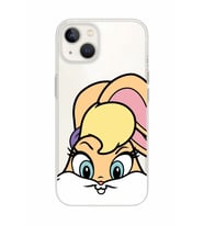 Iphone 14 Uyumlu Lola Bunny Desenli Şeffaf Telefon Kılıfı