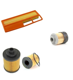Bosch Filtre Bakım Seti Fiat İdea 1.3 Dizel 70 Beygir 2004-2010 MTJ Multijet Hava + Yağ f. + Yakıt Filtre Bosch,Yağ