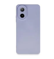 Oppo A38 Kılıf Nano içi Kadife Silikon - Lila