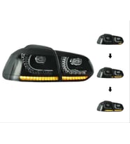 Volkswagen Golf Uyumlu 6 R20 LED Stop - Smoke (Karışık)