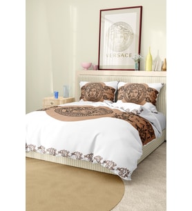 Çift Kişilik Nevresim Takımı Pamuklu Saten Kumaş 6 Parça 3D Dijital Baskı Duvet Cover Set Model.