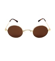 Obb Sunglasses OBB VNT2116 C1 Unisex Güneş Gözlüğü (Altın Rengi)