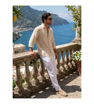 Amalfi Muslin Oversize Gömlek - Basic Fresh