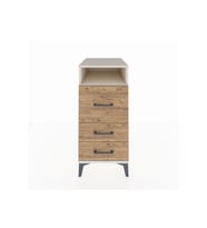 Kronos Komodin Tek Raflı 3 Çekmeceli 44x59x96 Aytaşı-Çam