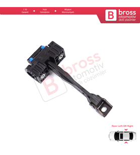 Audi A3 MK3 8V 2012- 2021 5-Kapı Sportback S3 RS3 8V4839249A İçin Arka Sağ veya Sol Kapı Gergisi