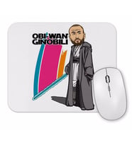 Obi Wan Ginobili Mouse Pad