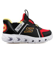 Skechers Lights Hypno 2.0-Brisk-Brights Kids Sneaker Lastik Bağcıklı Işıklı Günlük Çocuk Spor Ayakkabı Kırmızı-Siyah