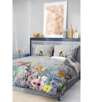 %100 Pamuk Saten Nevresim Takımı Lastikli Çarşaf Deluxe Çift Kişilik 3d Forest