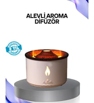 İthalat® Efektli Aroma Difüzörü – Sessiz Çalışma, Otomatik Kapanma Led Işık