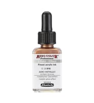 Schmincke Aero Color Akrilik Mürekkep 28 ml 916 Aero Metallic Brilliant Bronze