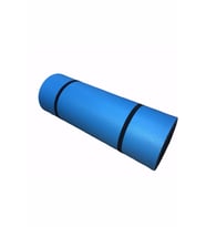 Çift Taraflı Yoga Minderi Ve Spor Matı 16 mm (Mavi)