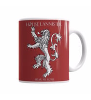 Game of Thrones  House Lannister Kupa Bardak Porselen