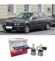 Bmw E32 Led Xenon Uzun Far Ampulü H1 Duo Yeni Seri Beyaz