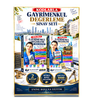 KODLARLA GAYRİMENKUL DEĞERLEME LİSANSI SINAVI – 2 KİTAPLIK HAZIRLIK SETİ