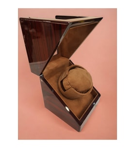 Otomatik Saat Kurma Kutusu, Watch Winder Piano Brown Tekli